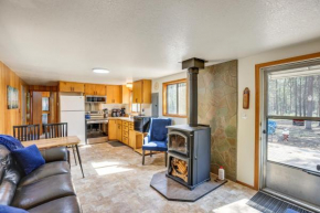 1 Mi to State Park Peaceful La Pine Cabin with Deck